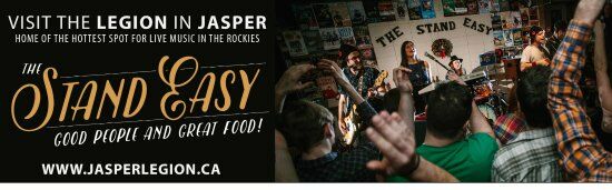 Royal Canadian Legion "The Stand Easy" Jasper